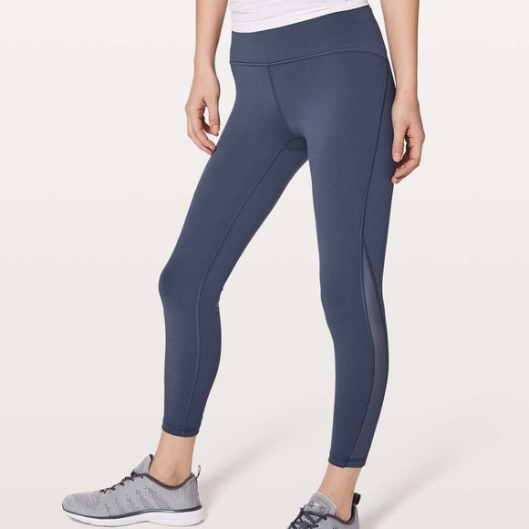 LULULEMON Train Times 7/8 Pant blue - Picture 2 of 9